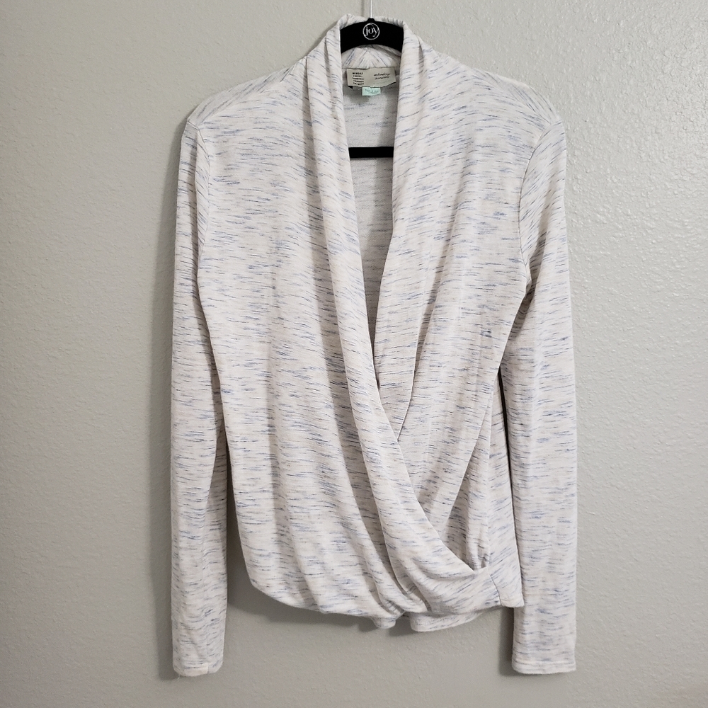 Anthro Saturday sunday knit layer sweater s